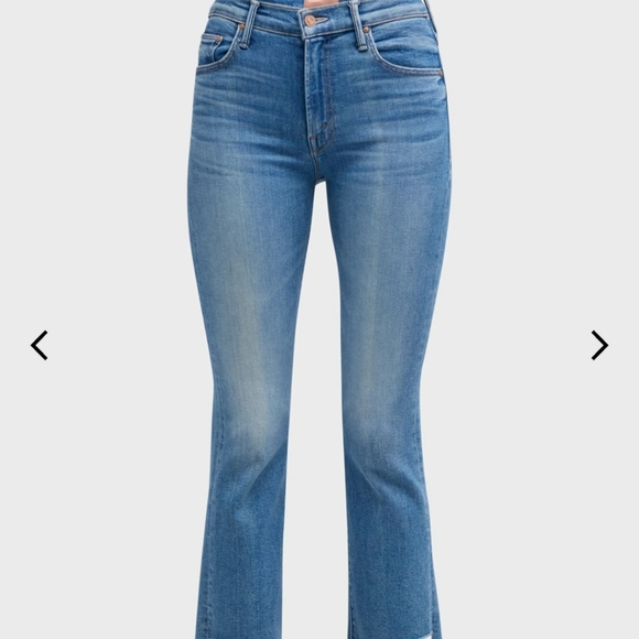 Mother denim shoot to thrill crop step fray 29 - Picture 1 of 14